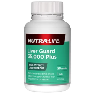 (PRE ORDER) Nutra-Life Liver Guard 35000 Plus 50 Capsules shelf life 2yrs